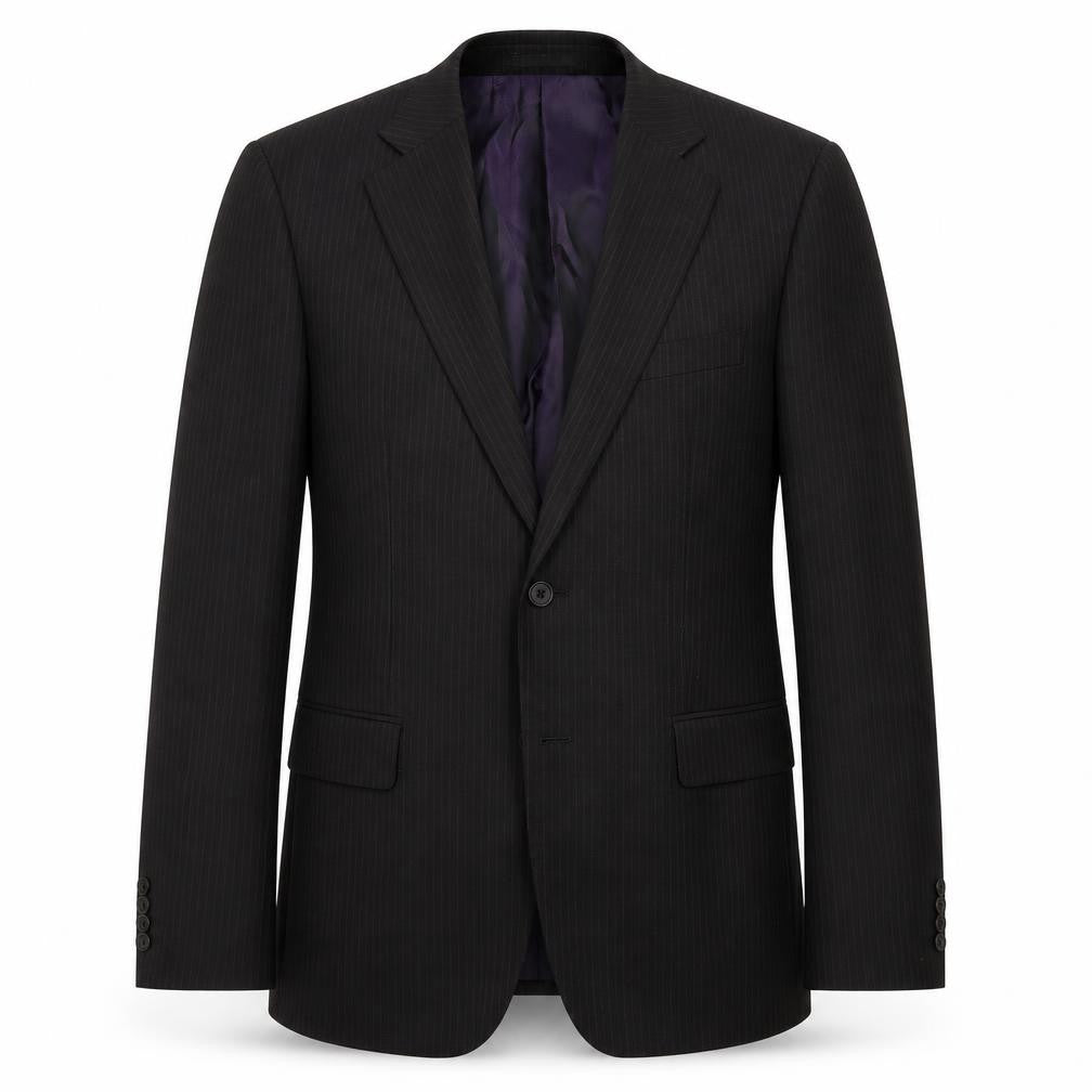 Mens UK Size 38 Greenwoods Regular Black Suit Jacket