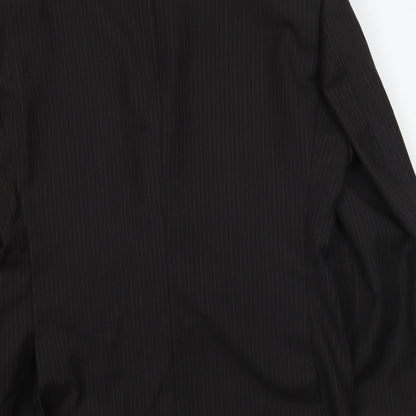 Mens UK Size 38 Greenwoods Regular Black Suit Jacket