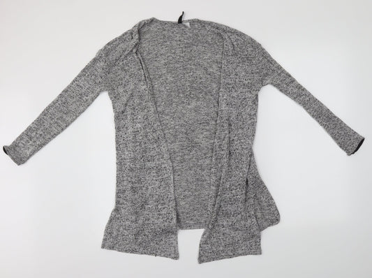 Womens UK Size XS H&M Grey Cardigan Jumper