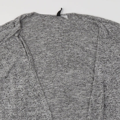 Womens UK Size XS H&M Grey Cardigan Jumper