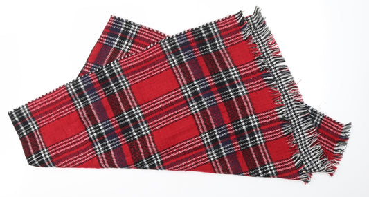 Primark Unisex Red Check   Scarf