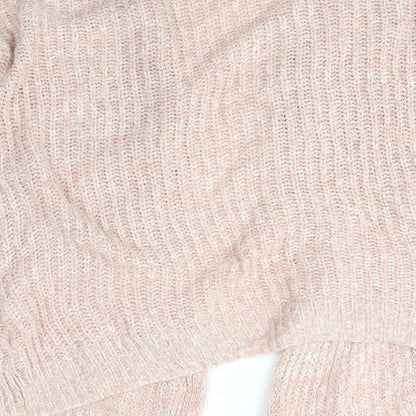 Womens UK Size 10 Misspap Pink Cardigan Jumper
