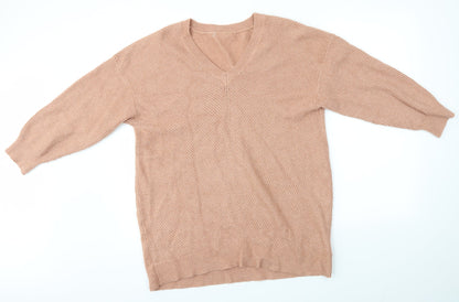 Womens UK Size 14 Very Pink Pullover Jumper