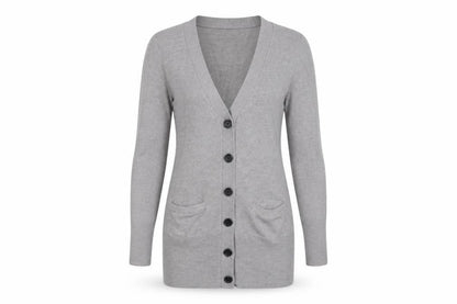 Womens UK Size XS Gap Grey Cardigan Jumper