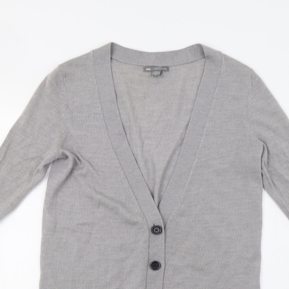 Gap Womens Grey   Cardigan Jumper Size XS