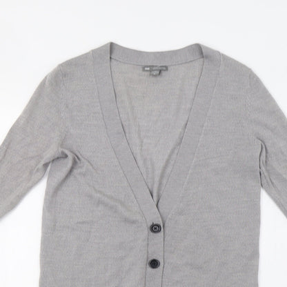 Gap Womens Grey   Cardigan Jumper Size XS