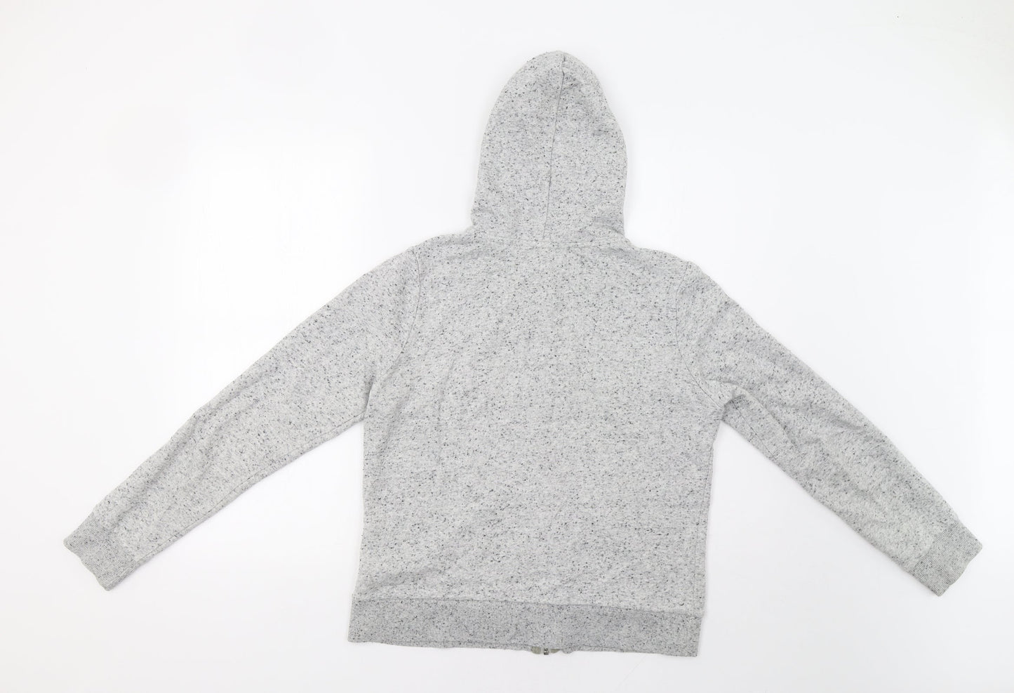 H&M Womens Grey   Henley Hoodie Size M