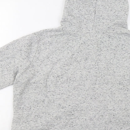 H&M Womens Grey   Henley Hoodie Size M