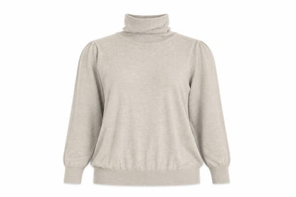 Bonmarché Womens Beige Pullover Jumper Size XL