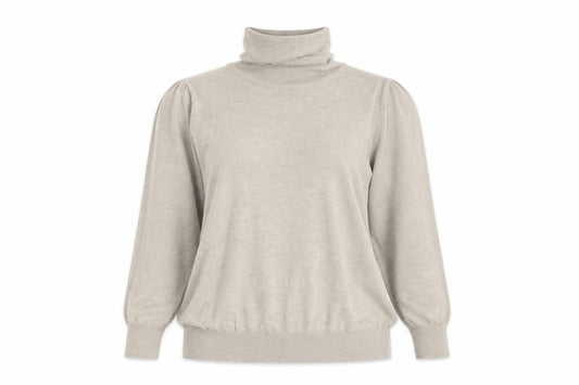 Front view of Bonmarché women’s beige jumper, size XL