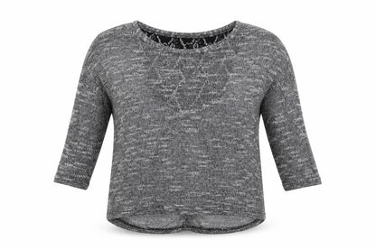 Womens UK Size S Ginger G Grey Pullover Jumper