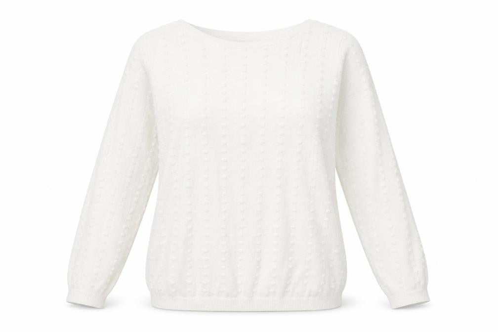 Womens UK Size 14 TU White Pullover Jumper