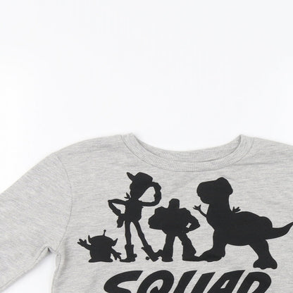 George Girls Grey   Pullover Sweatshirt Size 4-5 Years  - Toy Story