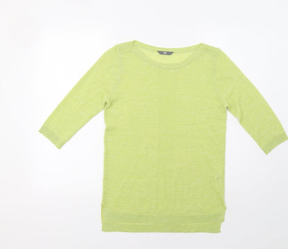 BHS Womens Green   Pullover Jumper Size 8