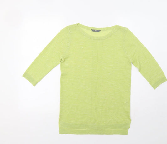 BHS Womens Green   Pullover Jumper Size 8