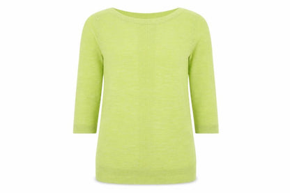Womens UK Size 8 BHS Green Pullover Jumper