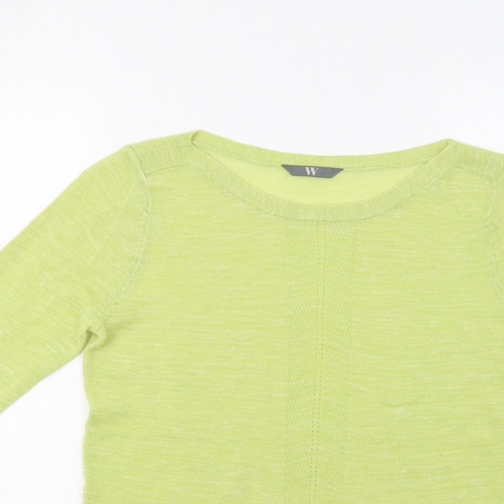 BHS Womens Green   Pullover Jumper Size 8