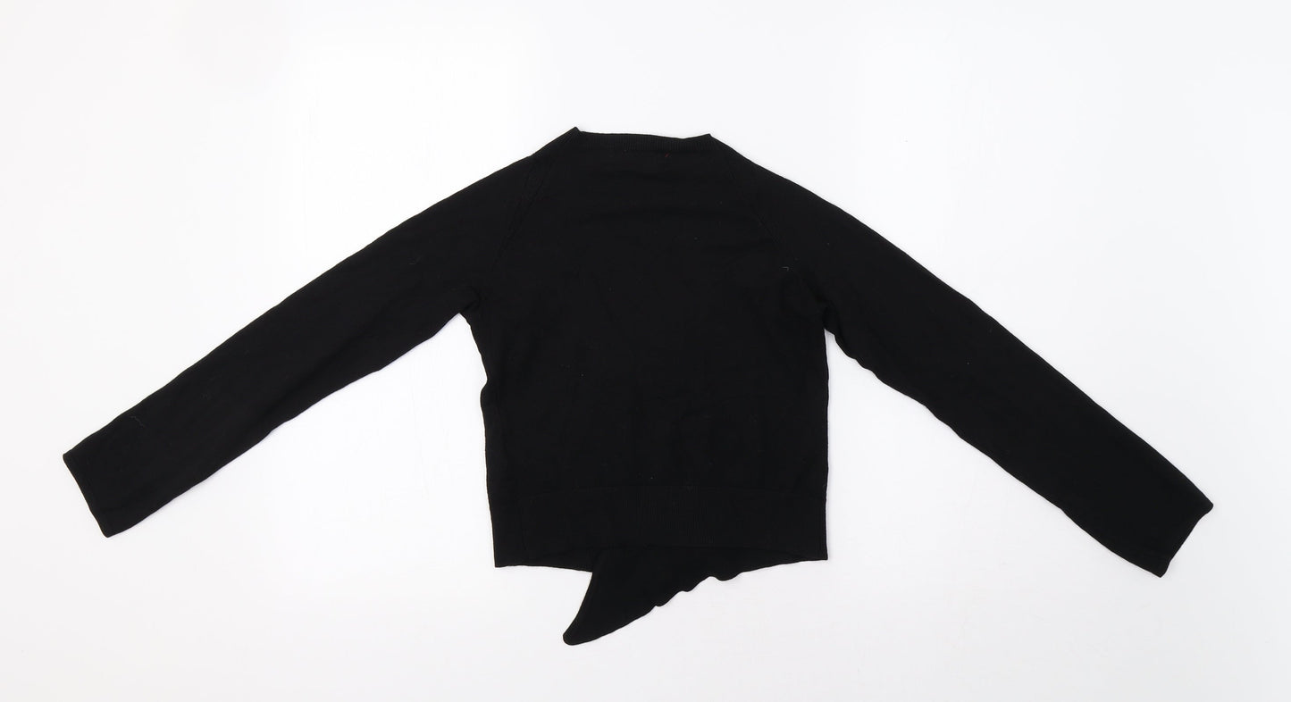Influence Womens Black   Cardigan Jumper Size S