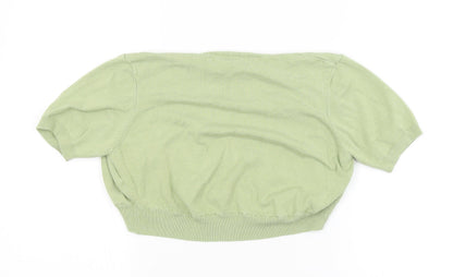 Nougat London Girls Green   Cardigan Jumper Size 3 Years