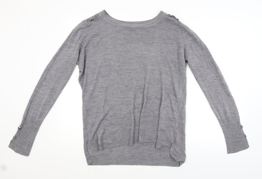 Primark Womens Grey   Pullover Jumper Size 12