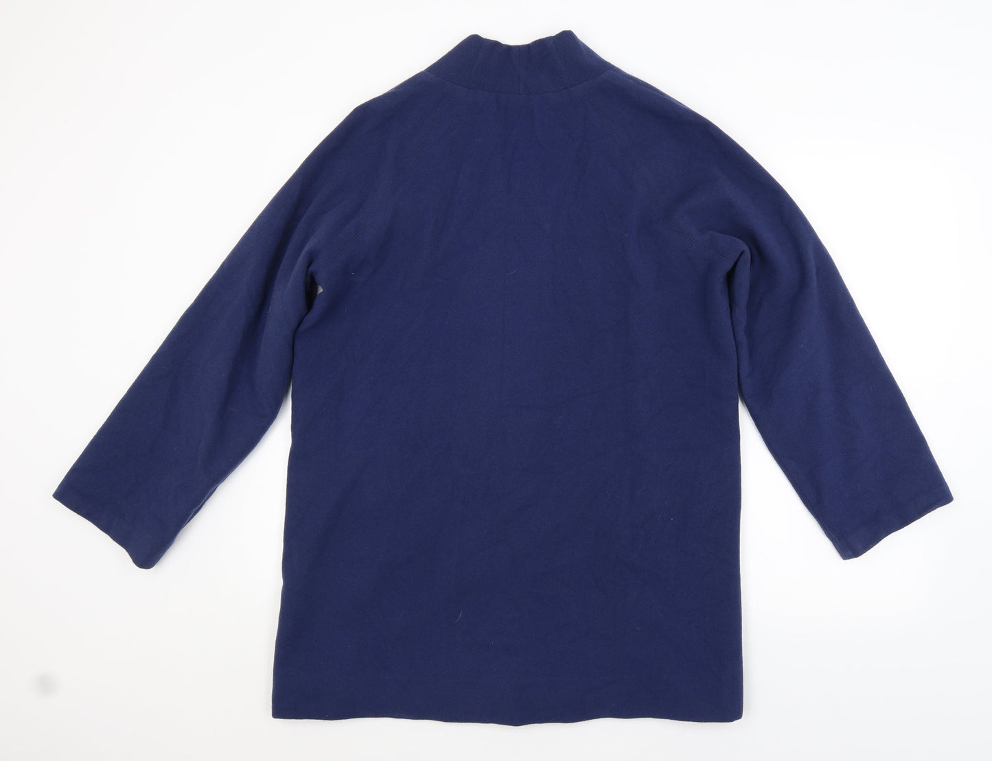Womens UK Size  Preworn Blue Overcoat
