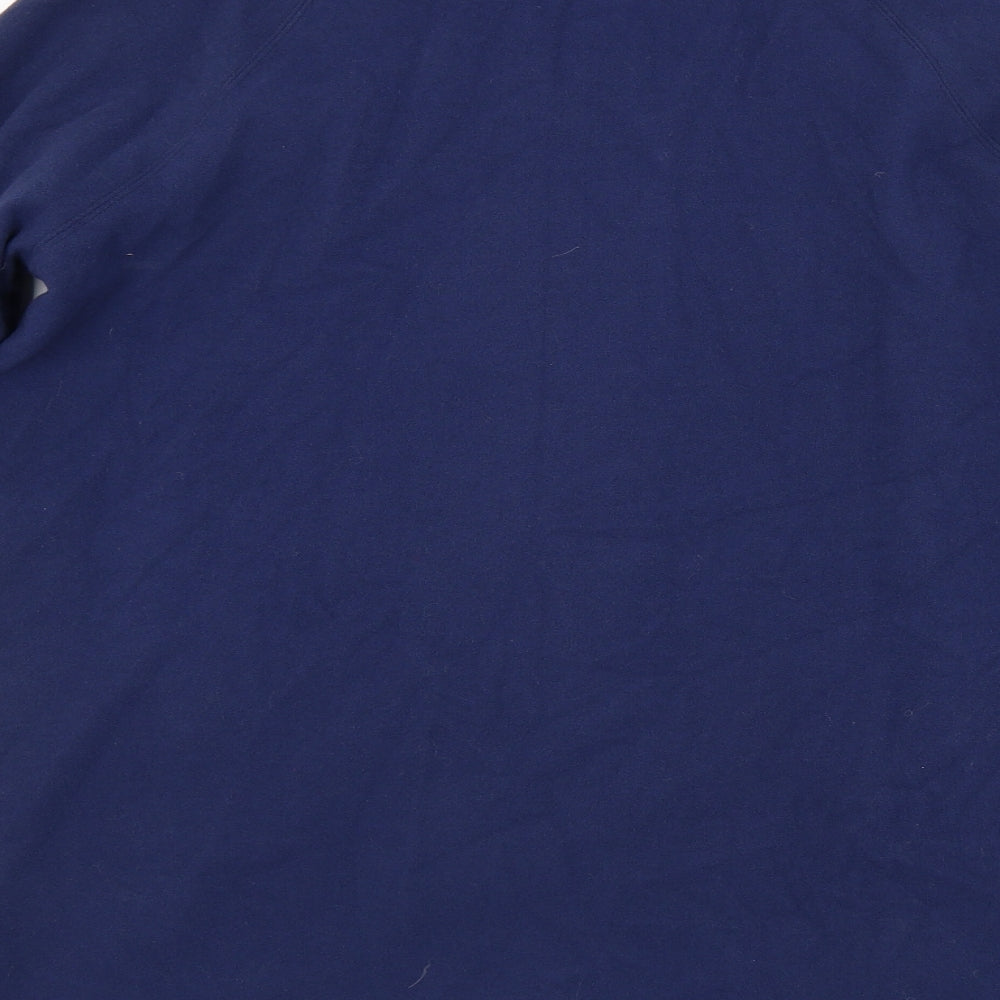 Womens UK Size  Preworn Blue Overcoat