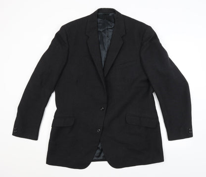 Mens UK Size  Preworn Black Jacket