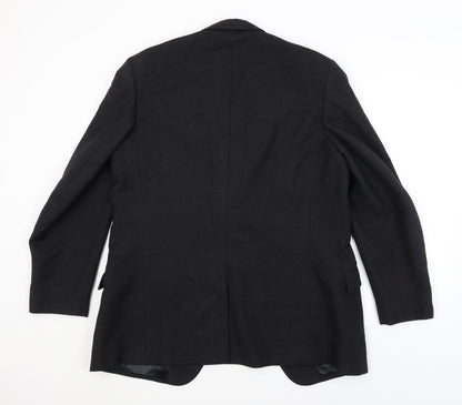 Mens UK Size  Preworn Black Jacket