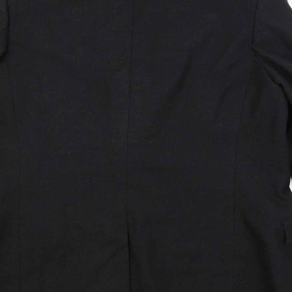 Mens UK Size  Preworn Black Jacket