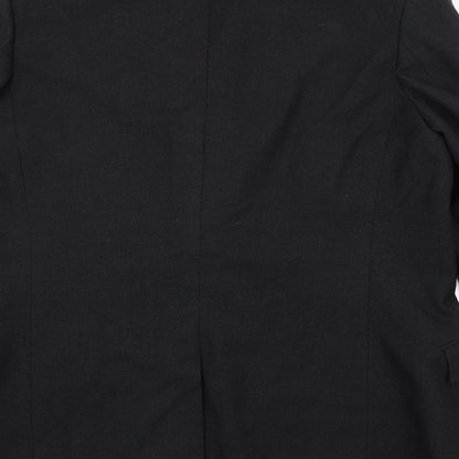 Mens UK Size  Preworn Black Jacket