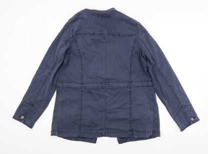 Womens UK Size 12 CAPSULE Blue Jacket