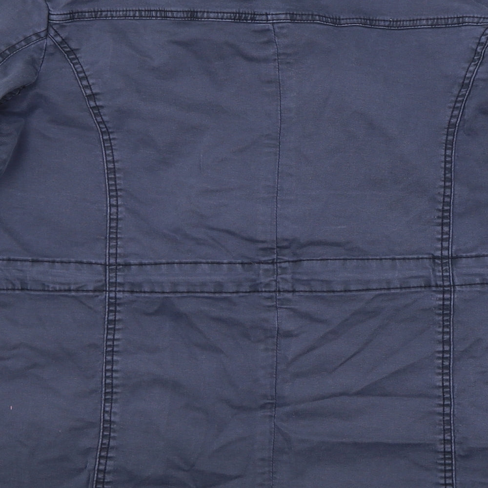 Womens UK Size 12 CAPSULE Blue Jacket