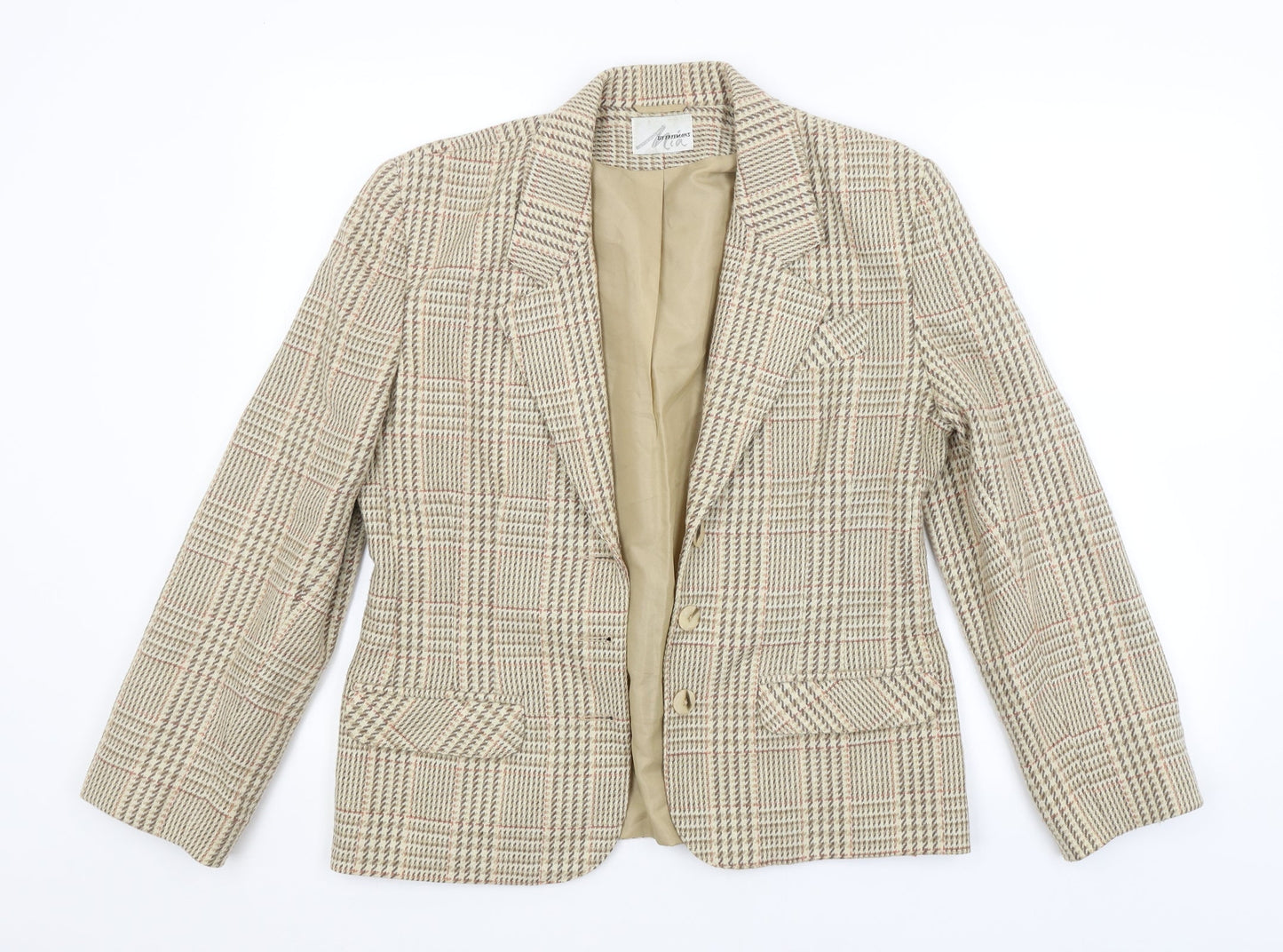 Freemans Womens Multicoloured Check  Jacket Blazer