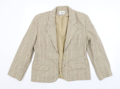 Freemans Womens Multicoloured Check  Jacket Blazer