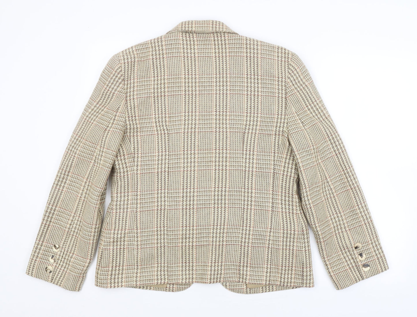 Freemans Womens Multicoloured Check  Jacket Blazer