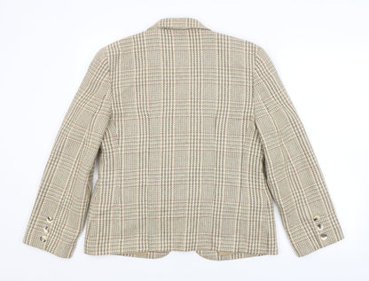 Freemans Womens Multicoloured Check  Jacket Blazer