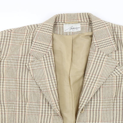 Freemans Womens Multicoloured Check  Jacket Blazer