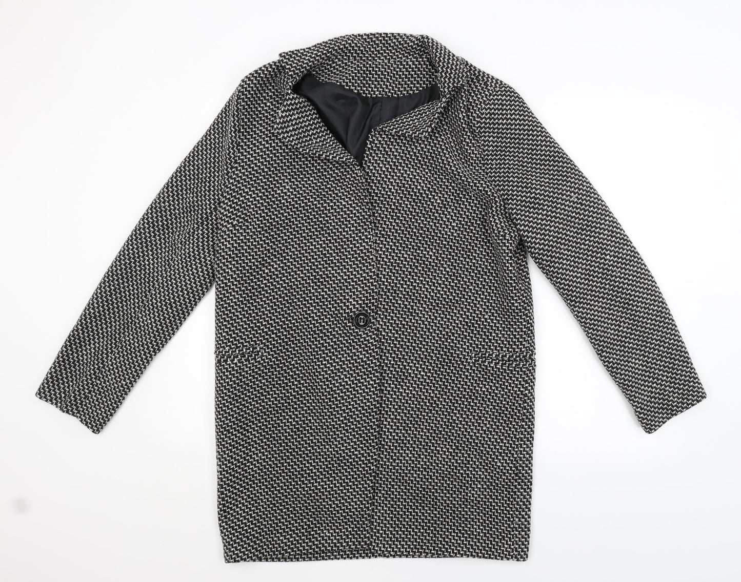 Womens UK Size  Preworn Multicoloured Pea Coat