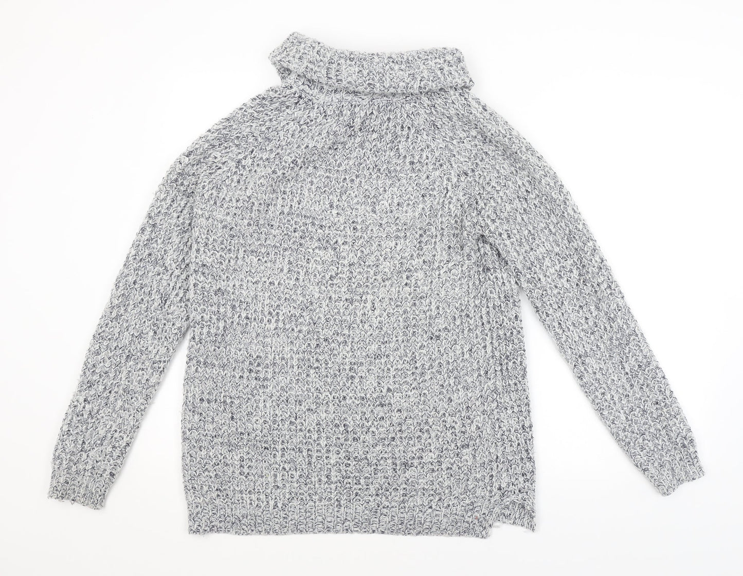 Womens UK Size 10 Internacionale Grey Pullover Jumper