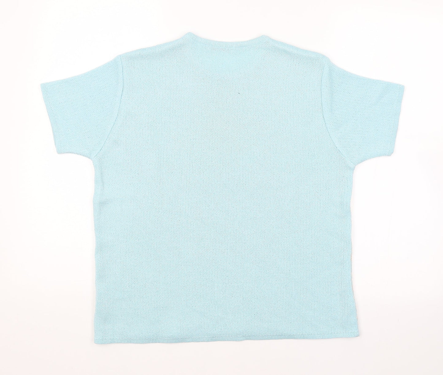 Womens UK Size 14 Berkertex Blue Pullover Jumper