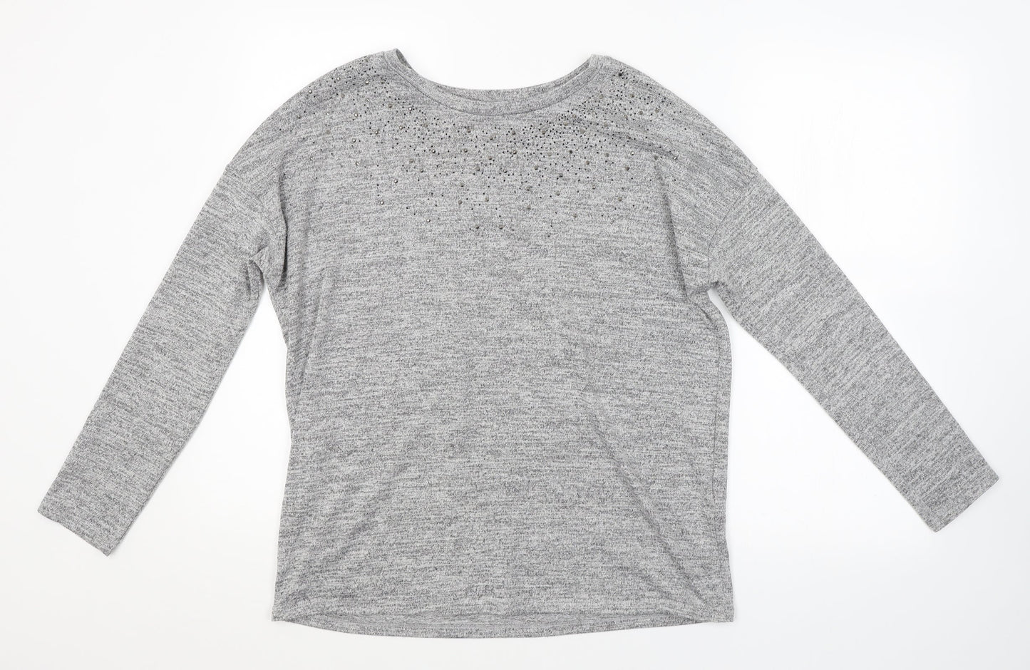 TU Womens Grey   Pullover Jumper Size 14