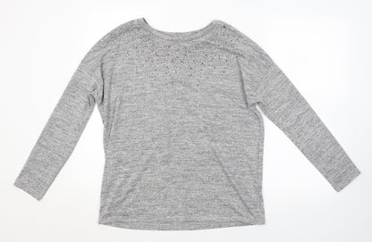 TU Womens Grey   Pullover Jumper Size 14