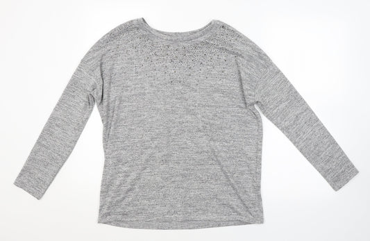 TU Womens Grey   Pullover Jumper Size 14