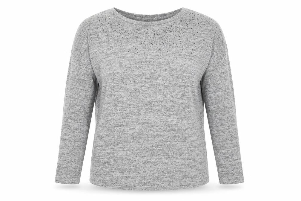 Womens UK Size 14 TU Grey Pullover Jumper
