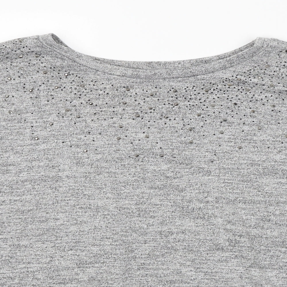 TU Womens Grey   Pullover Jumper Size 14