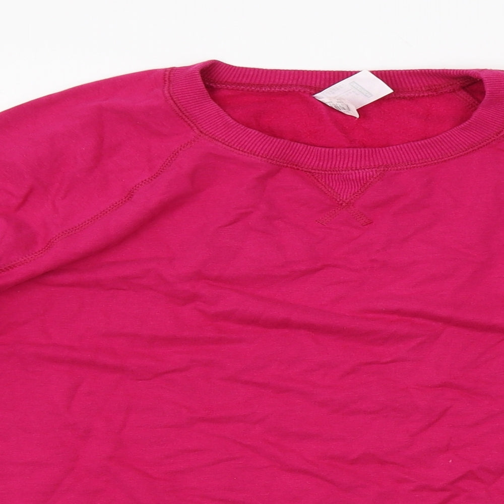 DECATHLON Womens Purple   Pullover Sweatshirt Size L