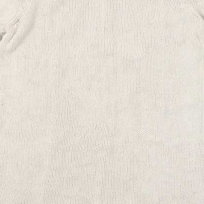 BHS Womens Beige Argyle/Diamond  Pullover Jumper Size 12