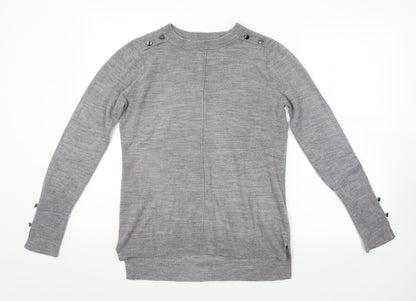 Primark Womens Grey   Pullover Jumper Size 6