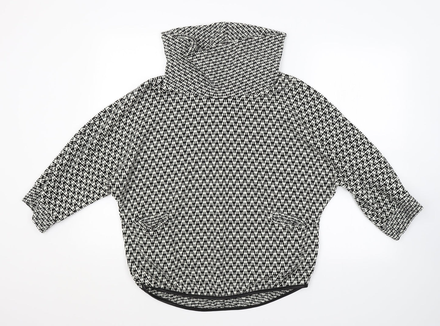 Womens UK Size 8 Preworn Multicoloured Pullover Jumper