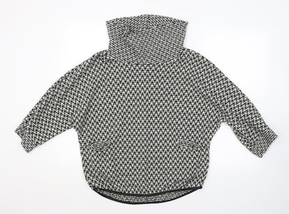 Womens UK Size 8 Preworn Multicoloured Pullover Jumper